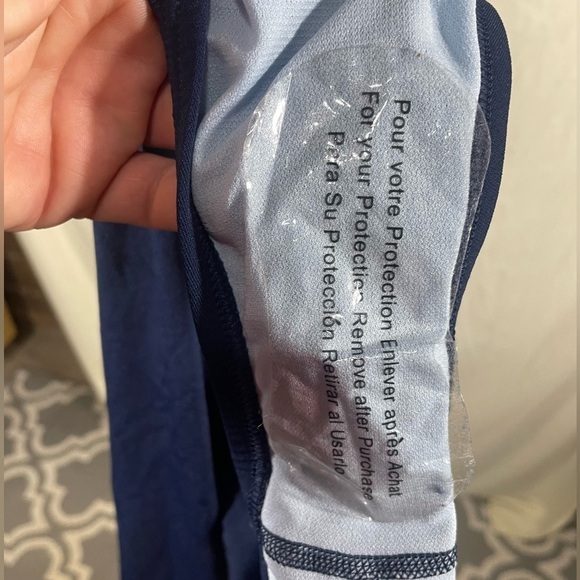 NWT NIKE Hydrastrong Fastback One Piece Blue Swimsuit Size 14 - Picture 6 of 9